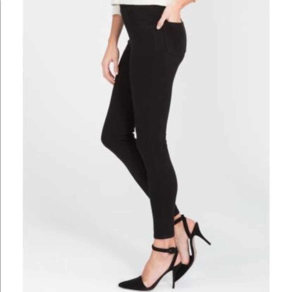 Spanx Jean-ish Very Black Legging Jeans